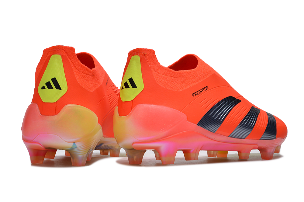  Adidas Predator Football Boots Elite Laceless FG Orange