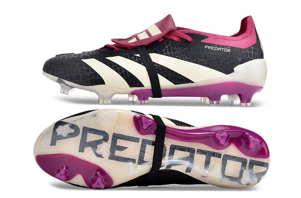 Adidas Predator Elite Tongue FG Black Purple