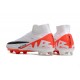 Nike Air Zoom Mercurial Superfly IX Elite FG White/Red