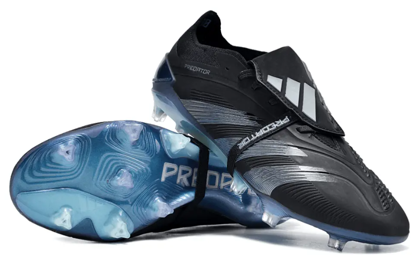 Adidas Predator Elite Foldover Tongue FG Firm Ground Black/Dark Blue