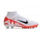 Nike Air Zoom Mercurial Superfly IX Elite AG White/Red