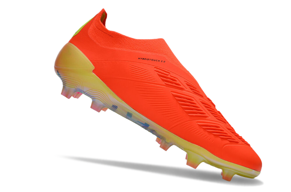  Adidas Predator Football Boots Elite Laceless FG Orange