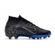 Nike Air Zoom Mercurial Superfly IX Elite AG Black/Blue