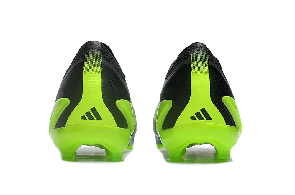 adidas X Crazyfast.1 Laceless FG Black Green