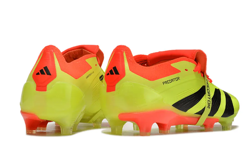 Adidas Predator Elite Foldover Tongue FG Firm Ground Yellow/Black/Red