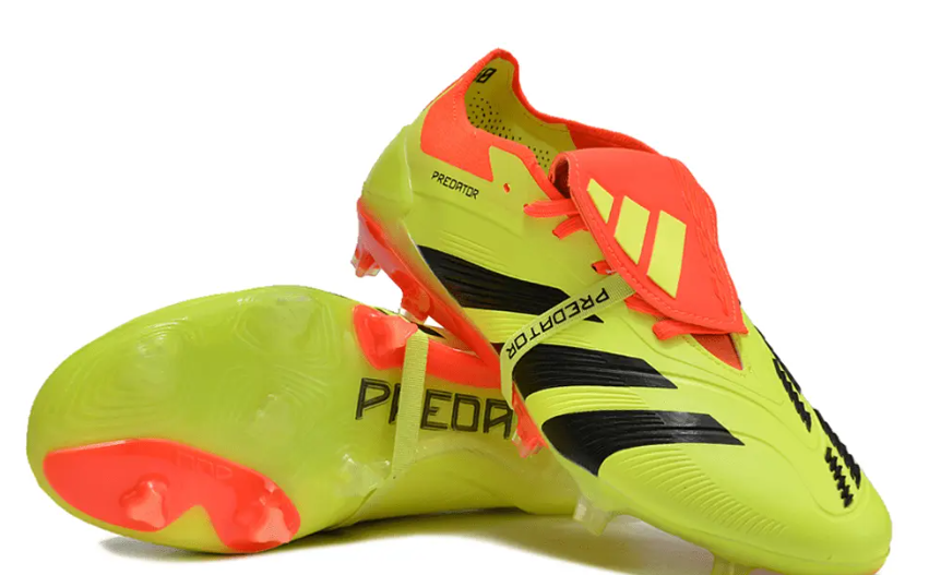 Adidas Predator Elite Foldover Tongue FG Firm Ground Yellow/Black/Red