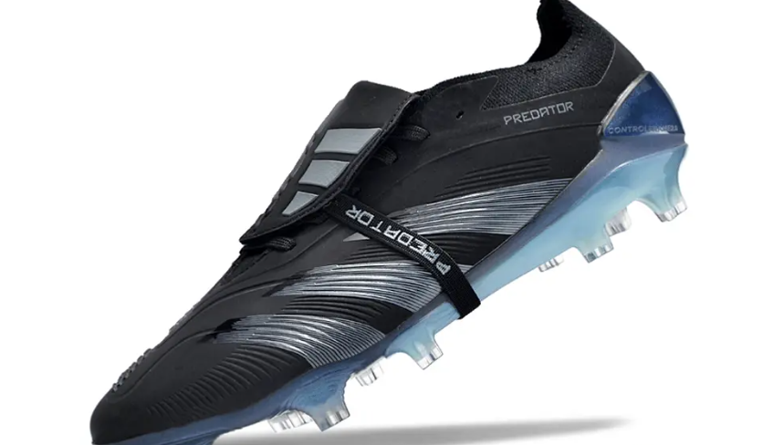 Adidas Predator Elite Foldover Tongue FG Firm Ground Black/Dark Blue