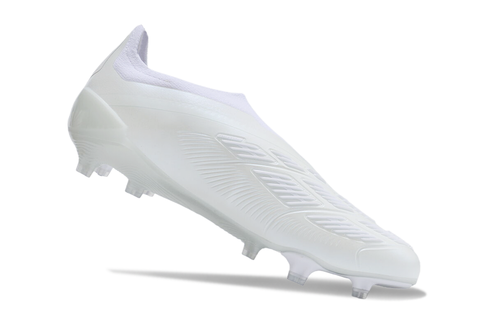  Adidas Predator Football Boots Elite Laceless FG White