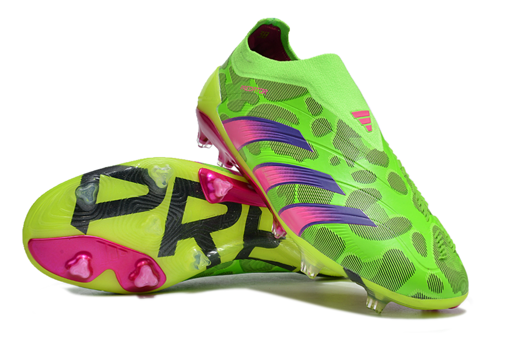 Adidas Predator Football Boots Elite Laceless FG Green Camo