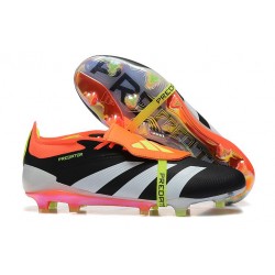 Adidas Predator Elite Tongue FG Black/Red/Yellow