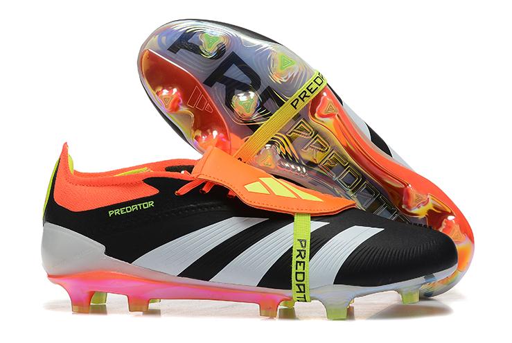 Adidas Predator Elite Tongue FG Black/Red/Yellow