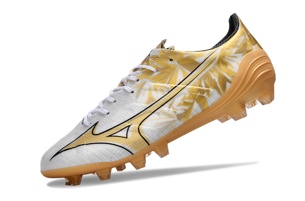 Mizuno Alpha Made in Japan FG White Gold