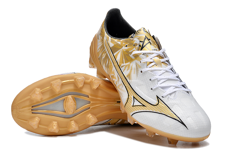 Mizuno Alpha Made in Japan FG White Gold