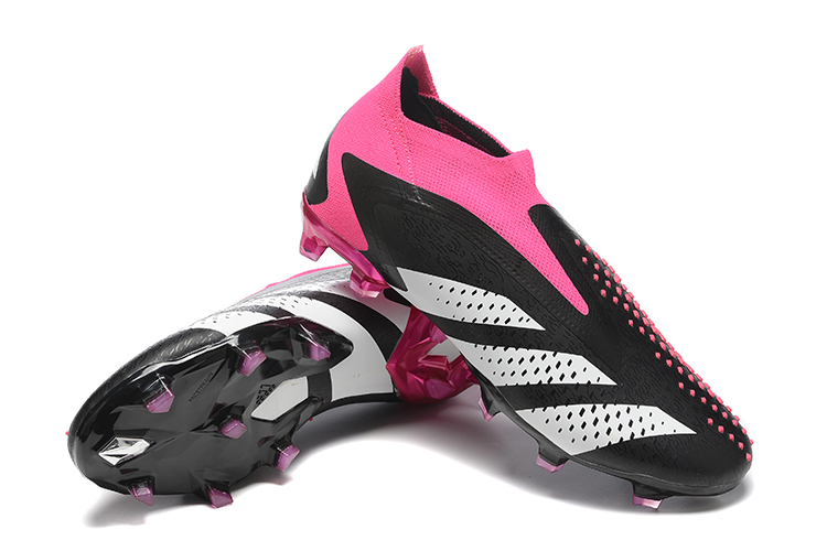 PREDATOR ACCURACY+ FG Laceless Black/Pink/White