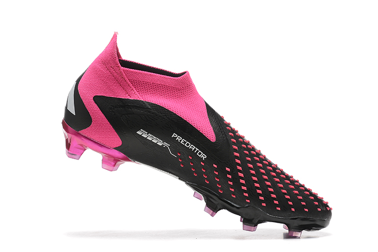 PREDATOR ACCURACY+ FG Laceless Black/Pink/White